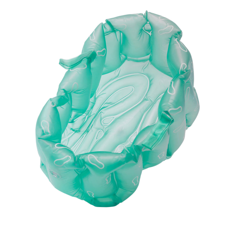 Soft™ Inflatable Foot Bath With Handles, Aqua Green
