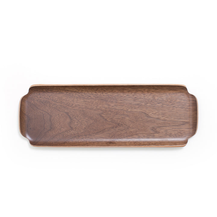 Leaf™ Countertop & Serving Tray Walnut, Water & Oil Resistant
