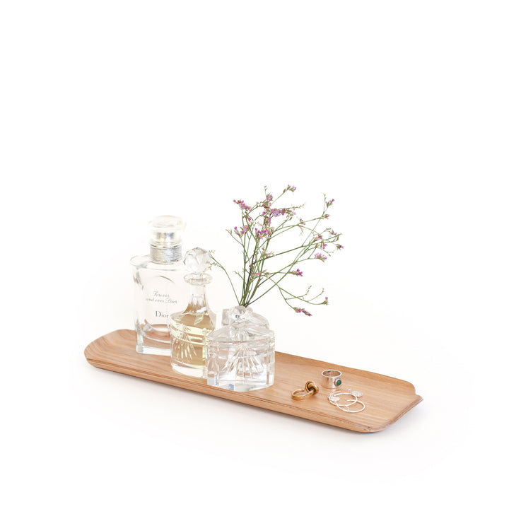 Leaf™ Vanity Tray Willow, Water & Oil Resistant