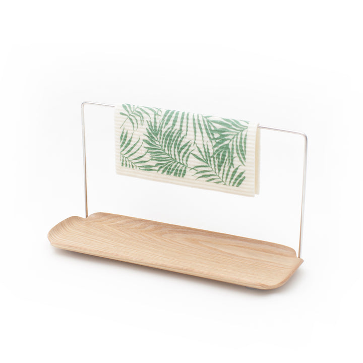 Leaf™ Sink Organiser With Dishcloth Hanger, Willow – Water-Resistant