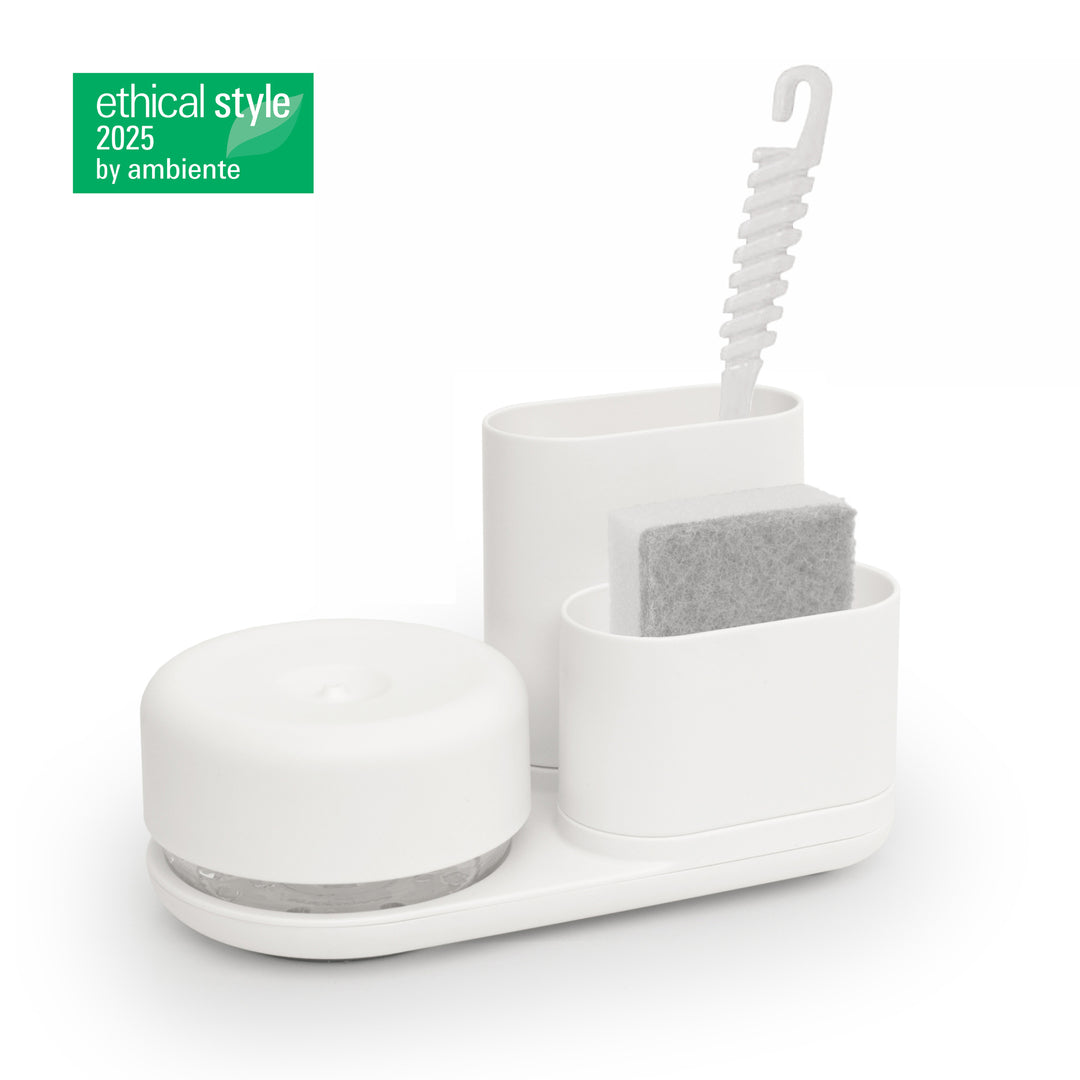 Do-Dish™ Caddy 
Dish Soap Pump & Sink Organiser Set
