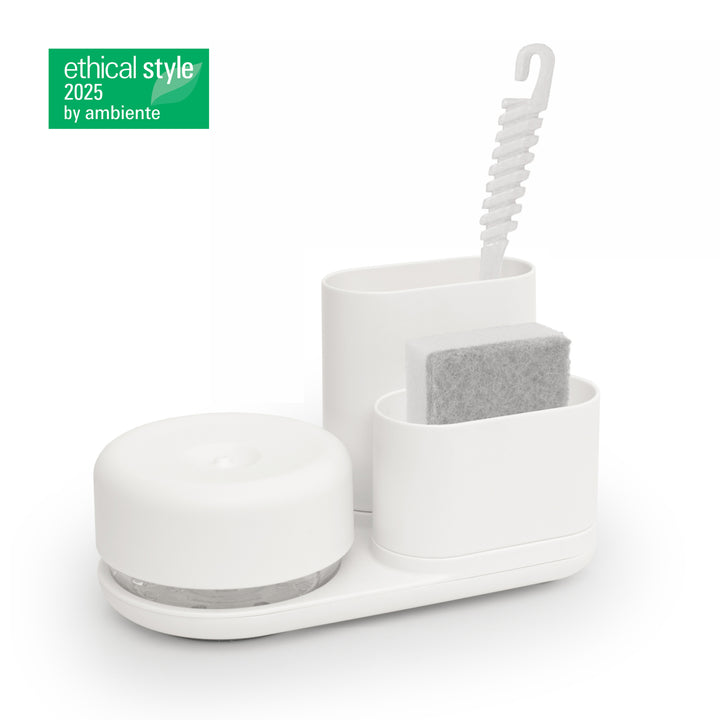 Do-Dish™ Caddy 
Dish Soap Pump & Sink Organiser Set