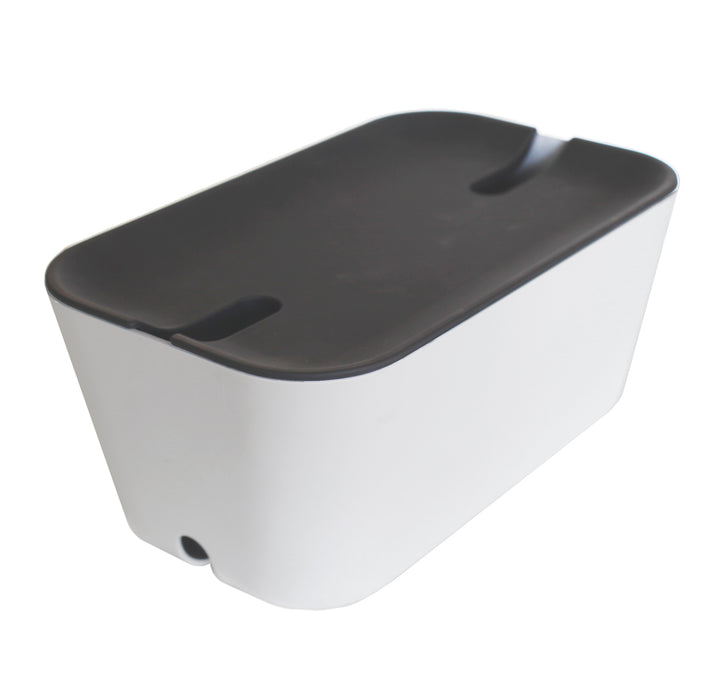 Hideaway™ Cable Box M, Gray Top