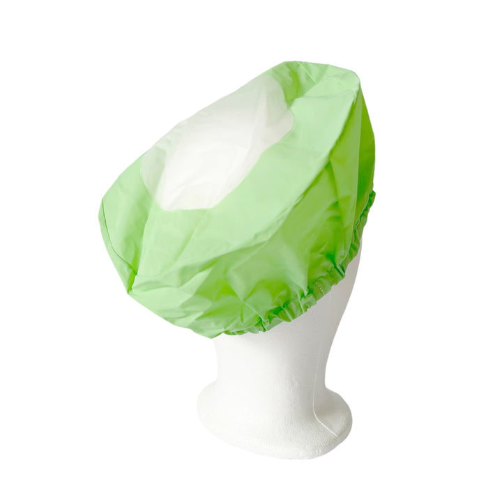 Shower cap Dot
Lime green
Environmentally friendly  plastic PEVA