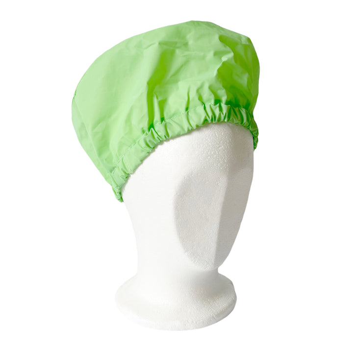 Shower cap Dot
Lime green
Environmentally friendly  plastic PEVA