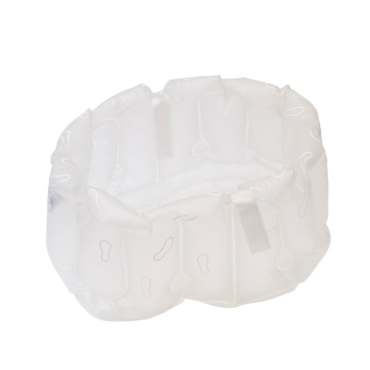 Soft™ Inflatable Foot Bath With Handles, Frost White