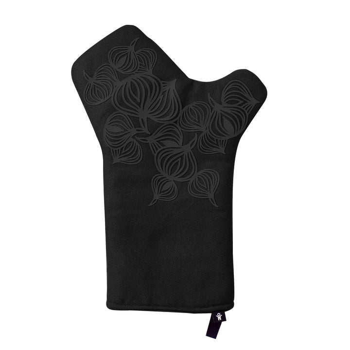 Non-slip Oven Mitt 2-in-1
Black. Cotton. Silicone