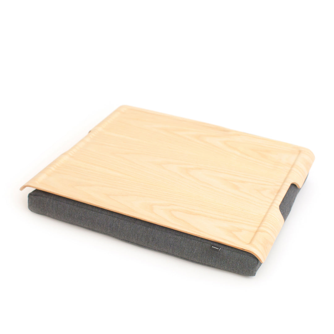 Laptray Anti-Slip. Large
Ash wood
Salt & Pepper Gray cushion. Non-slip surface