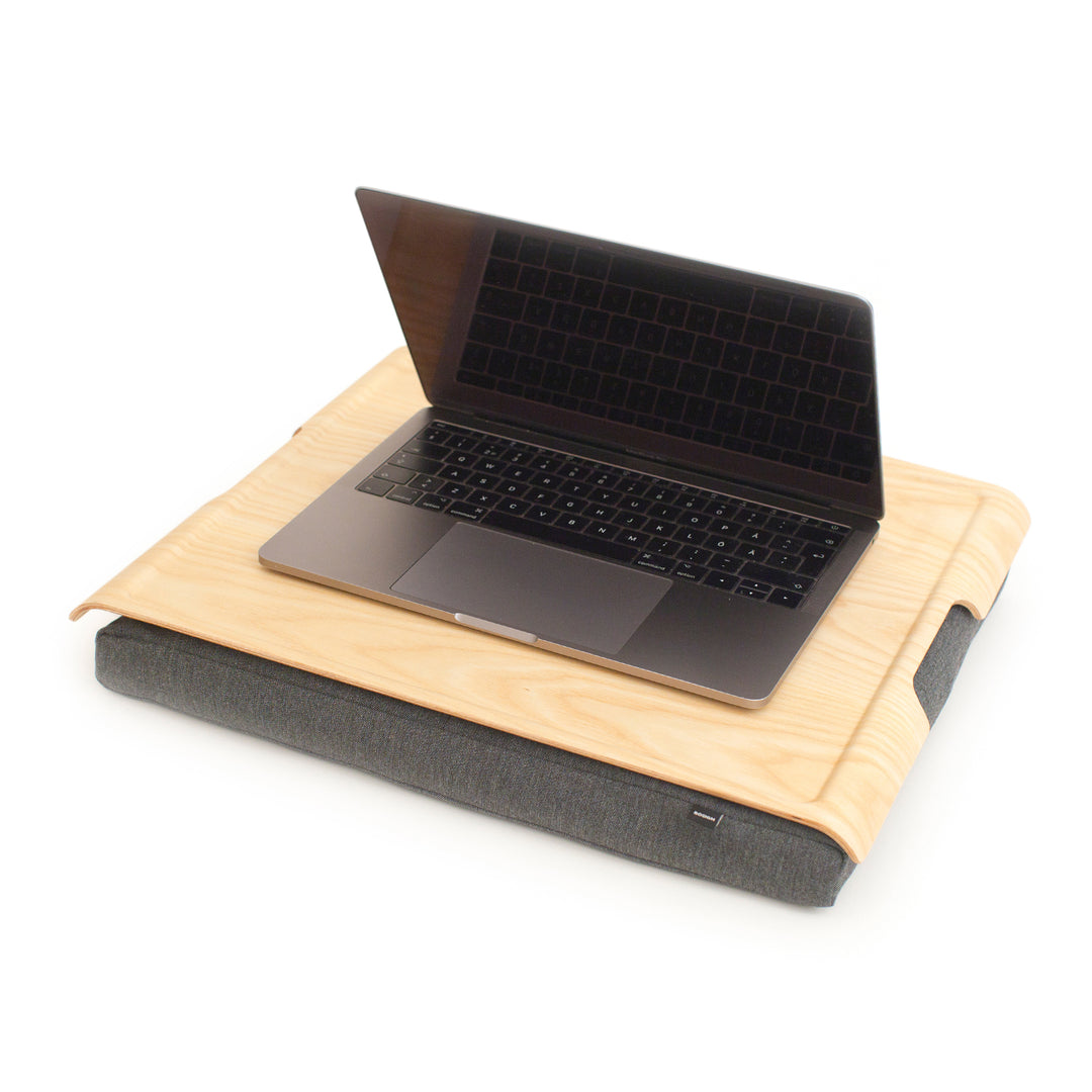 Laptray Anti-Slip. Large
Ash wood
Salt & Pepper Gray cushion. Non-slip surface