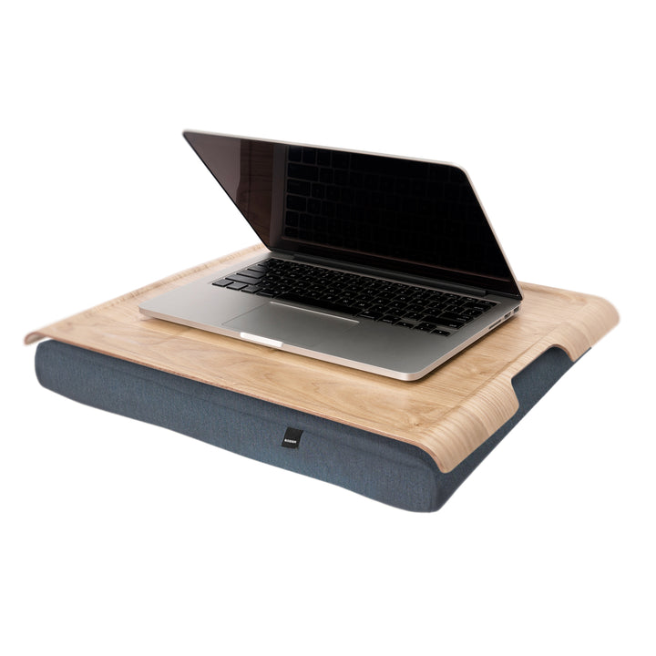 Laptray Large
Willow Wood
Salt & Pepper Gray Cushion. Lacquered Surface