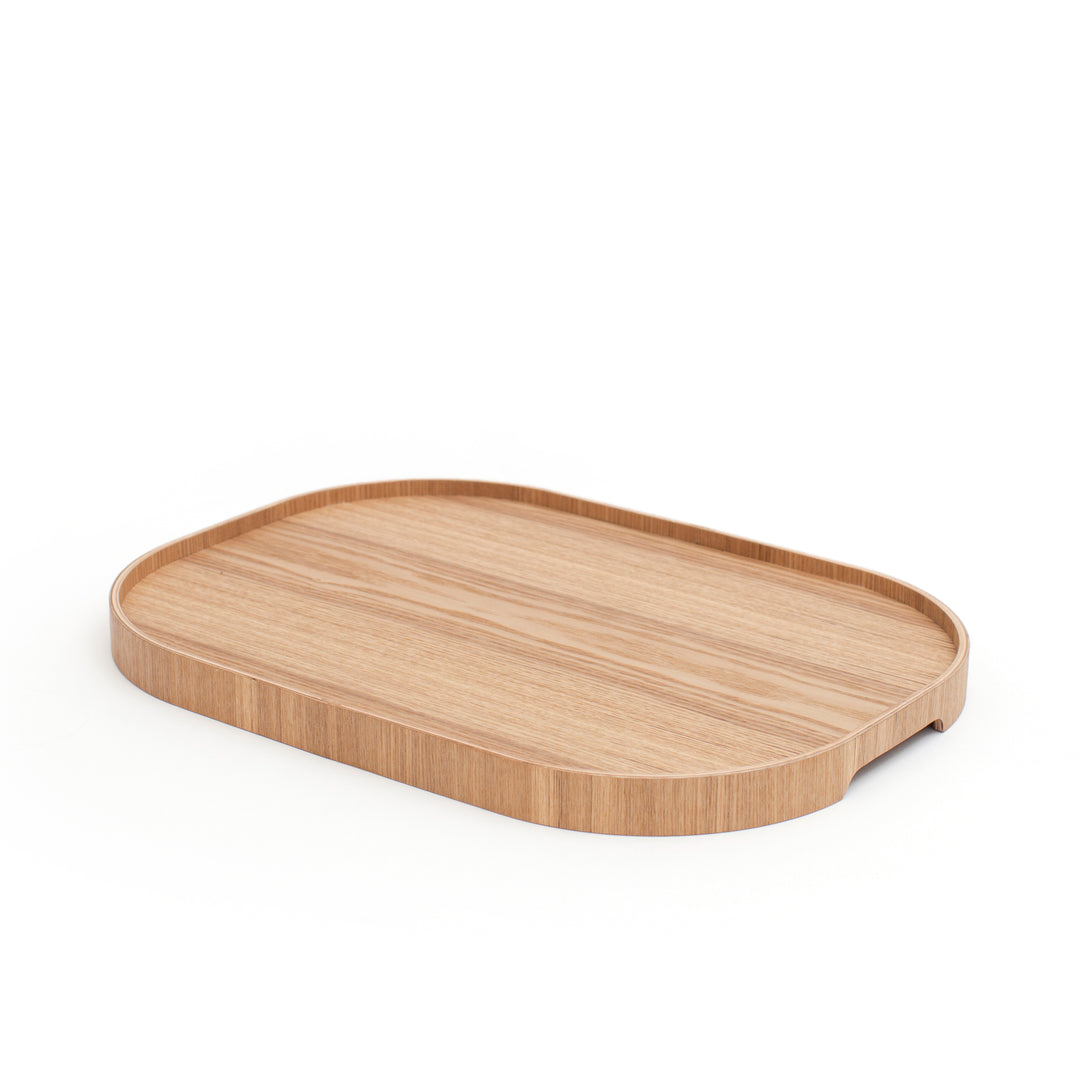 Anti-Slip Wood Serving Tray CurveLine
Large. Willow Wood
Non-slip Surface