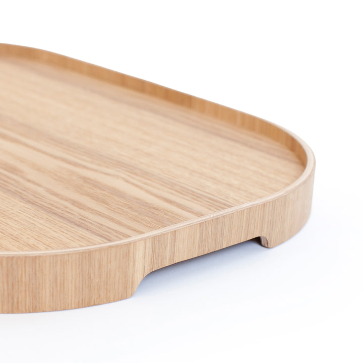 Anti-Slip Wood Serving Tray CurveLine
Large. Willow Wood
Non-slip Surface