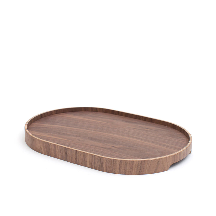 Anti-Slip Wood Serving Tray CurveLine
Medium. Walnut Wood
Non-Slip Surface