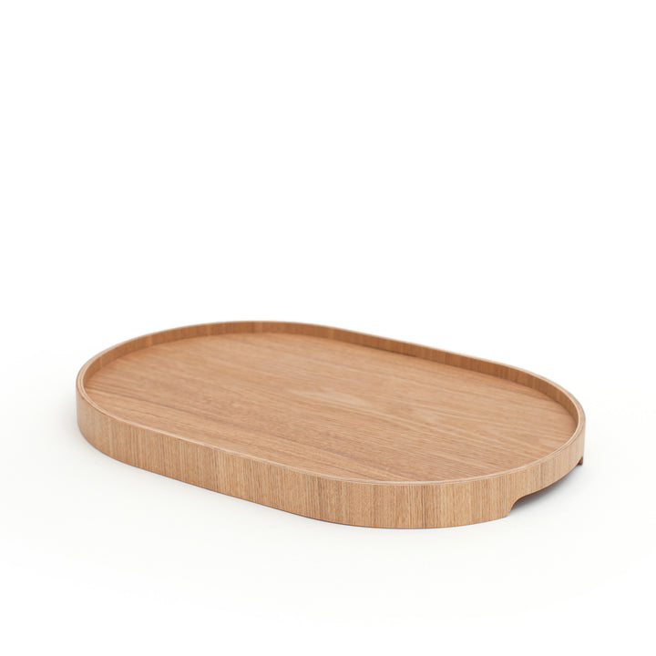 Anti-Slip Wood Serving Tray CurveLine Medium. Willow Wood
Non-Slip Surface