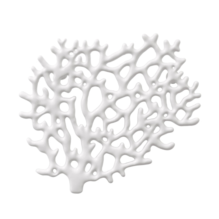 Wall mount Coral Jewelry Organizer
White. Lacquered cast zinc