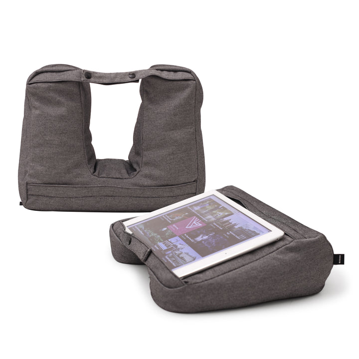 Tablet & Travel Pillow 2-in-1
Pillow for tablet and neck
Salt & Pepper Gray