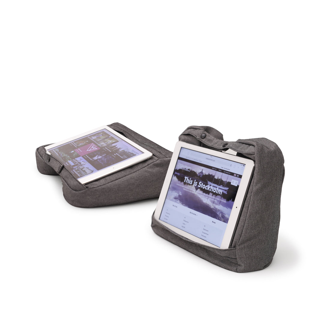 Tablet & Travel Pillow 2-in-1
Pillow for tablet and neck
Salt & Pepper Gray