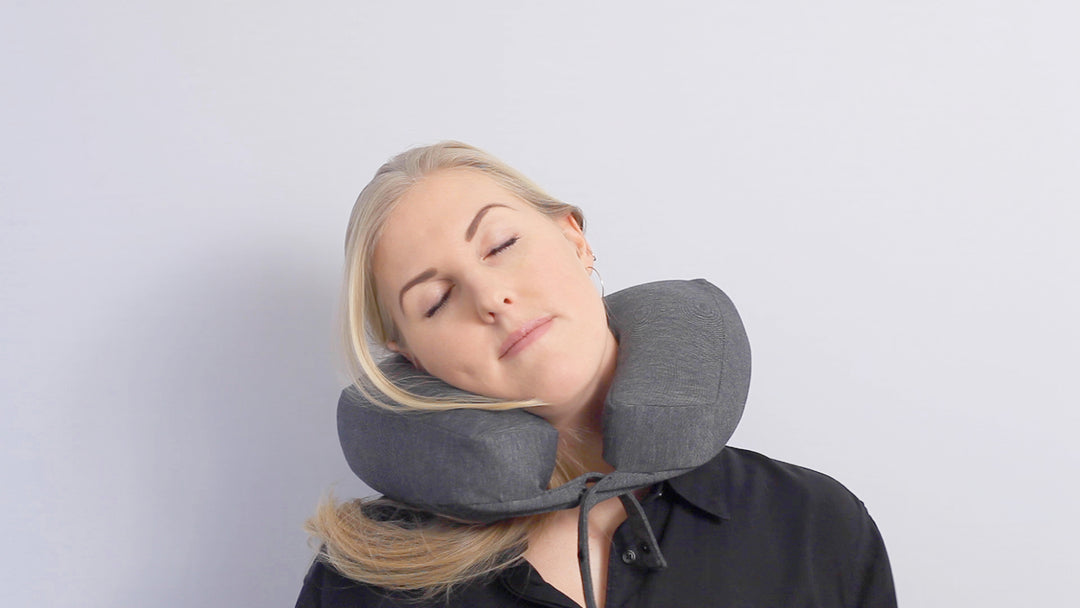 Kneck™ Travel Pillow 3-in-1. Comfort Plus
Pillow For Laptop, Tablet, Neck
Salt Pepper Gray