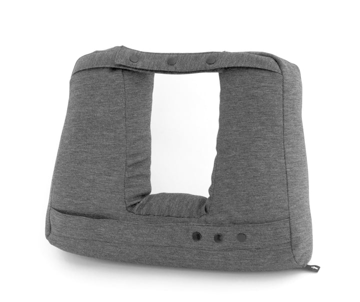 Kneck™ Travel Pillow 3-in-1. Comfort Plus
Pillow For Laptop, Tablet, Neck
Salt Pepper Gray