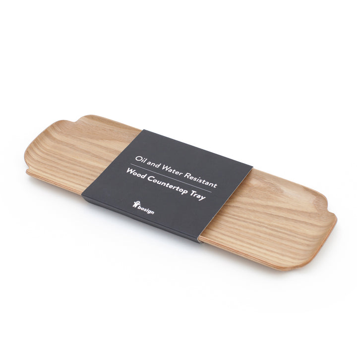 Leaf™ Countertop & Serving Tray Willow, Water & Oil Resistant