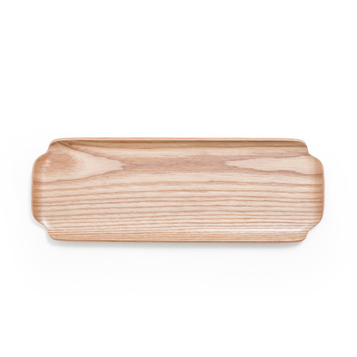 Oil And Water Resistant Wood Countertop Tray For Kitchen/Serving Tray. Willow Wood Tray LEAF.
Satin Matt Finish