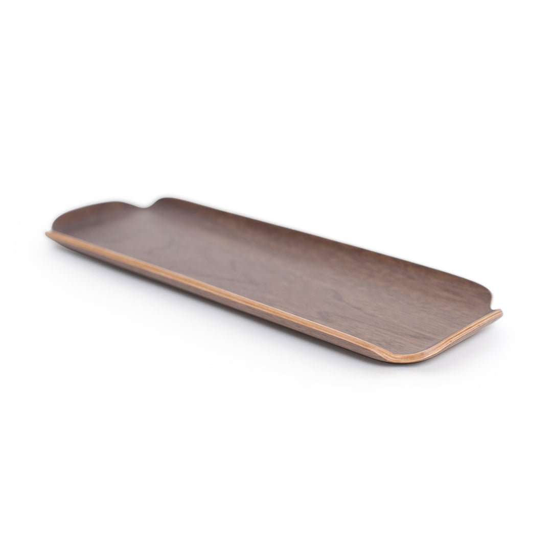 Leaf™ Countertop & Serving Tray Walnut, Water & Oil Resistant