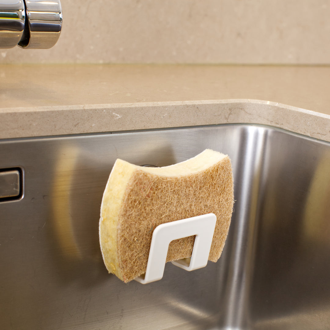 spülschwamm aufbewahrung Do-Dish™ Schwammhalter mit Saugnapf in Weiß – Bosign