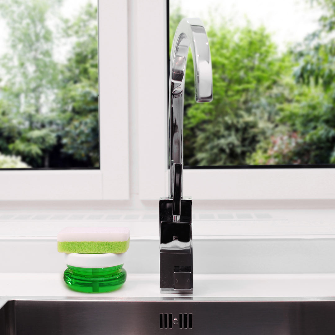 Sustainable Dish Soap Dispenser Do-Dish™
Lime Green / Clear