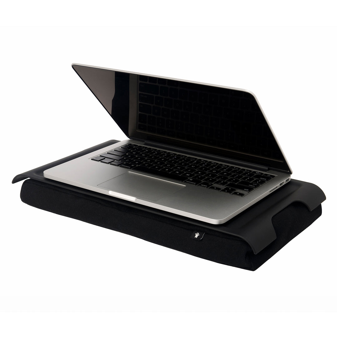 Mini Laptray Anti-Slip
Matte Black tray. Black cushion
Non-slip surface