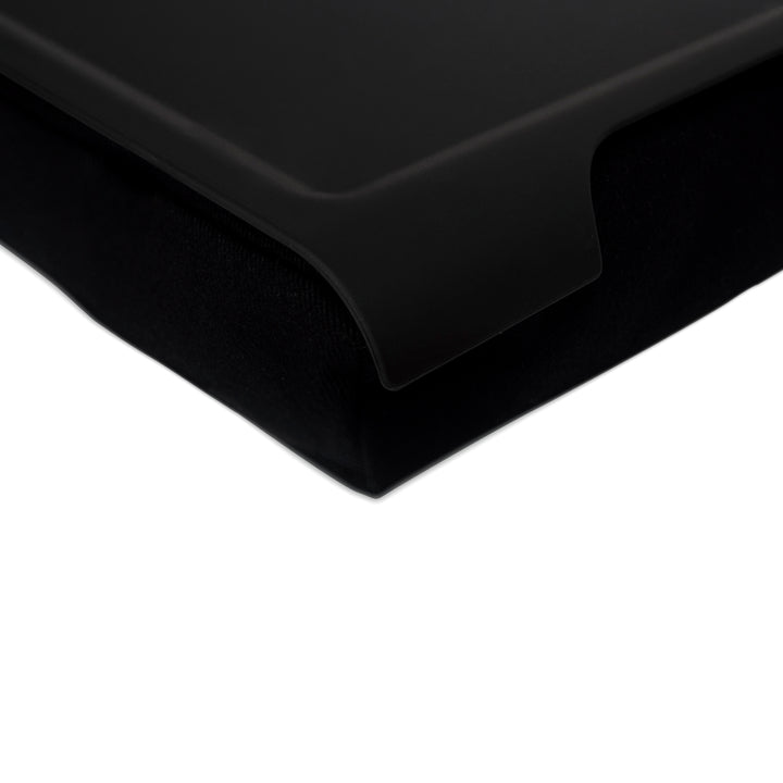 Mini Laptray Anti-Slip
Matte Black tray. Black cushion
Non-slip surface