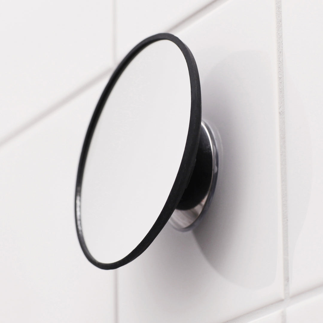 Detachable Make-up Mirror X20. AirMirror™ 
Black. Hidden Suction Cup Fitting
Magnetic fastener (Ø 11,2 cm)