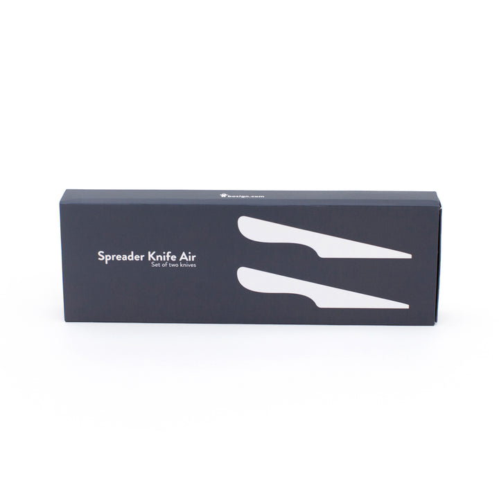 AirSpreader™ Self-Standing Spreader Knife Small. Gift Set 2 pcs. Stainless Steel