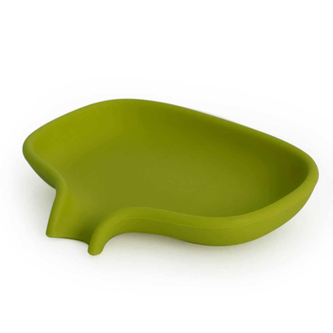 Silicone Soap Saver Dish with Draining Spout
Lime Green