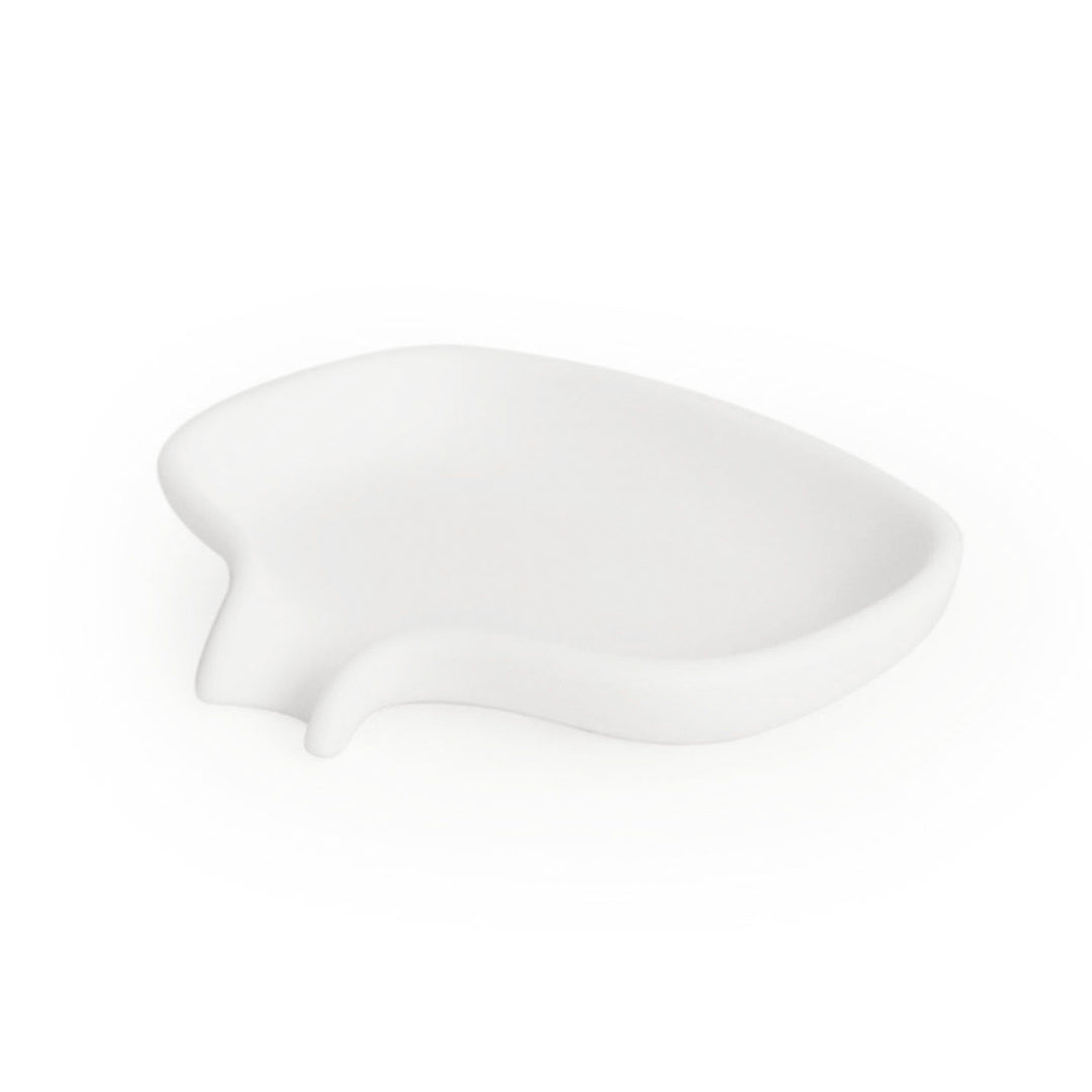 Silicone Soap Saver Dish with Draining Spout
SMALL. White