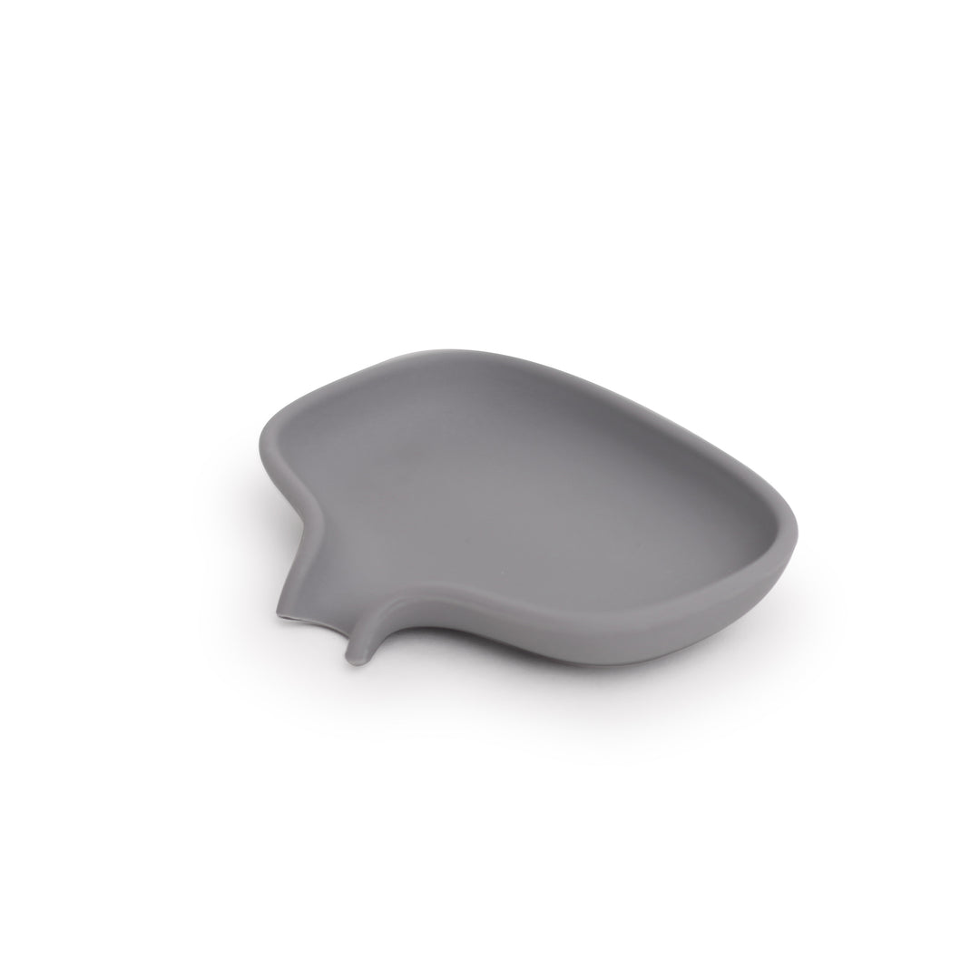 Silicone Soap Saver Dish with Draining Spout
SMALL. Stone Gray