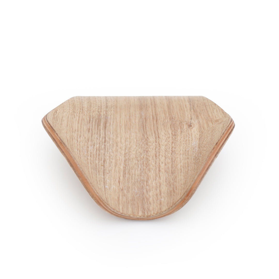 Leaf™ Soap Saver Dish With Draining, Willow Wood, Water-Resistant